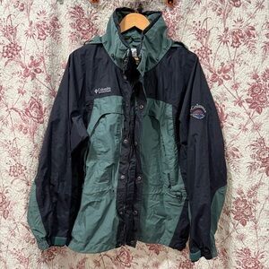 Columbia Omni-Tech Waterproof Hooded Jacket Men’s Large